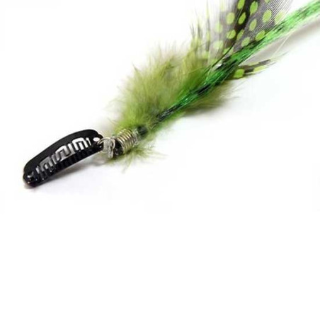 Extension plume 35cm Couleur Verte