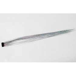 Extension paillette 1 clip 50cm Couleur Argent
