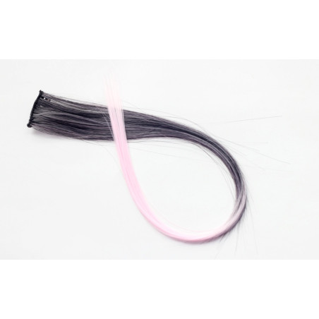 Extension Gardien Color 2 clips 55cm Couleur B21 - Brun méché Rose / Rose clair