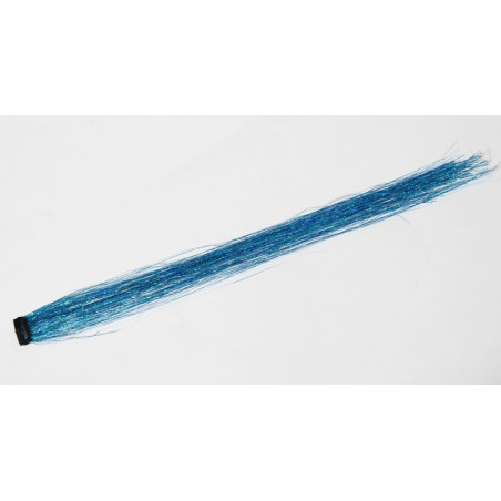 Extension paillette 1 clip 50cm Couleur Bleu