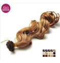 Kit 7 bandes extensions de cheveux à clip synthétiques aspect naturel bouclé 45cm Kit 7 bandes extensions de cheveux à clip synthétiques aspect naturel bouclé 45cm
