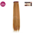Kit 7 bandes extensions de cheveux à clip synthétiques aspect naturel lisse 70cm Kit 7 bandes extensions de cheveux à clip synthétiques aspect naturel lisse 70cm