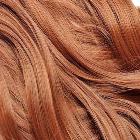 Kit 7 bandes extensions de cheveux à clip Maxi Volume Plus synthétiques ondulé 55cm