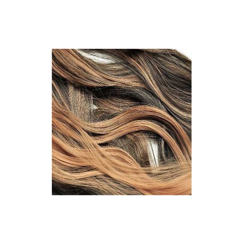 Kit 7 bandes extensions de cheveux à clip Maxi Volume Plus synthétiques ondulé 55cm Kit 7 bandes extensions de cheveux à clip Maxi Volume Plus synthétiques ondulé 55cm