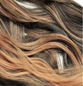 Kit 7 bandes extensions de cheveux à clip Maxi Volume Plus synthétiques ondulé 55cm Kit 7 bandes extensions de cheveux à clip Maxi Volume Plus synthétiques ondulé 55cm