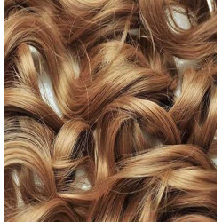 Kit 7 bandes extensions de cheveux à clip Maxi Volume Plus synthétiques bouclé 55cm