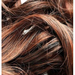 Kit 7 bandes extensions de cheveux à clip Maxi Volume Plus synthétiques bouclé 55cm