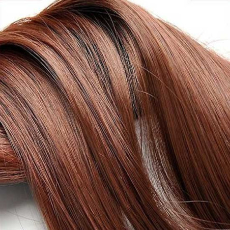 Kit 10 bandes extensions de cheveux à clip synthétiques Luxe lisse 55cm