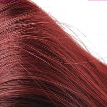 Kit 10 bandes extensions de cheveux à clip synthétiques Luxe lisse 55cm