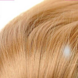 Kit 10 bandes extensions de cheveux à clip synthétiques Luxe lisse 55cm