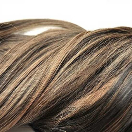 Kit 10 bandes extensions de cheveux à clip synthétiques Luxe ondulé 55cm