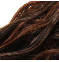 Kit 10 bandes extensions de cheveux à clip synthétiques Luxe ondulé 55cm