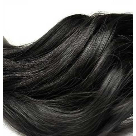 Kit 10 bandes extensions de cheveux à clip synthétiques Luxe ondulé 55cm