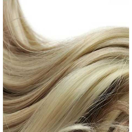 Kit 10 bandes extensions de cheveux à clip synthétiques Luxe ondulé 55cm
