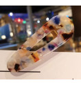 BARRETTE PINCE GRAND FORMAT OVALE MULTICOLORE