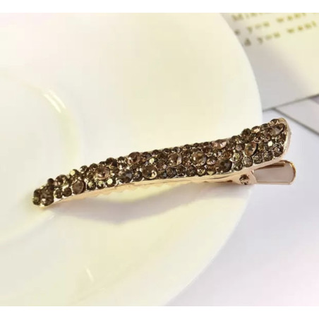 barrette pince champagne