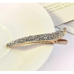 barrette pince strass