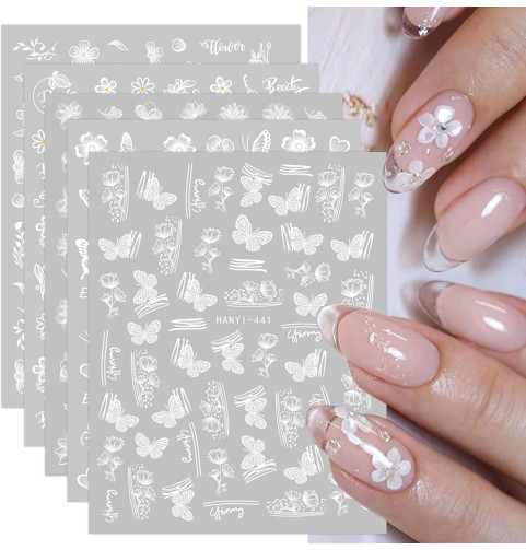 Stickers Nail Art 3D pour Ongles Élégants et Créatifs | TheQueenWigs