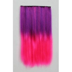 Extension Gardien Color 5 clips 55cm Couleur B24 - Violet méché Rose / Rose