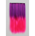 Extension Gardien Color 5 clips 55cm Couleur B24 - Violet méché Rose / Rose Extension Gardien Color 5 clips 55cm Couleur B24 - Violet méché Rose / Rose